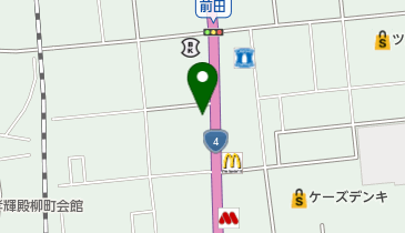 コスモMAX水沢の地図画像