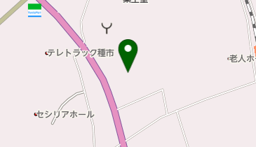 パチンコパラダイスの地図画像