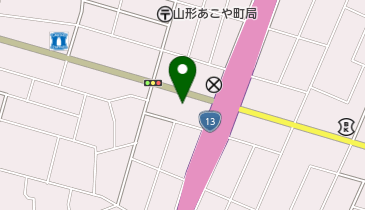 パティオ山形店の地図画像