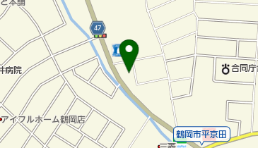 パチンコ22鶴岡店の地図画像