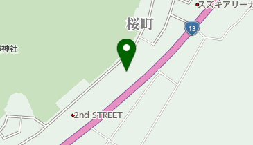 パティオ天童店の地図画像