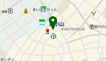 ヒノマルパチンコ西小山店の地図画像