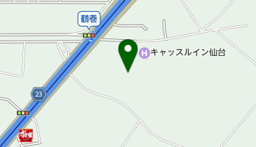 パチンコ仙台コロナの地図画像