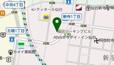 Hard Rock 仙台駅前店の地図画像