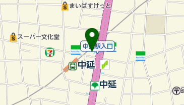 フルハウス中延店の地図画像