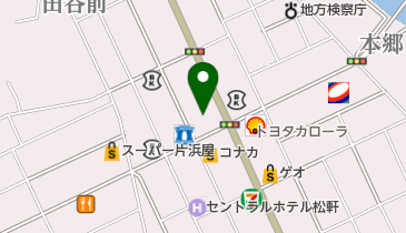 パチンコ第一の地図画像