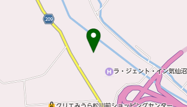 ダイナム気仙沼店の地図画像