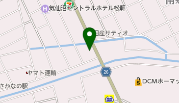 セントラル神山店の地図画像