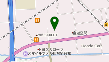 パチンコタイガー多賀城店の地図画像