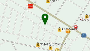 スーパーラッキー佐沼店の地図画像
