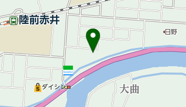 JOY PARK赤井店の地図画像