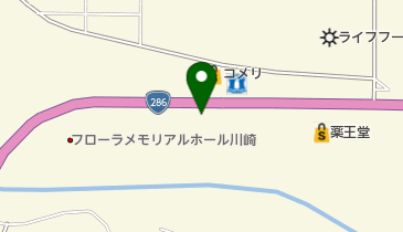 パチンコライオンの地図画像