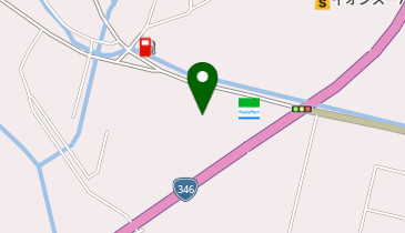 パラディソ涌谷店の地図画像