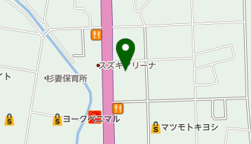 キャビンプラザTOYANO店の地図画像
