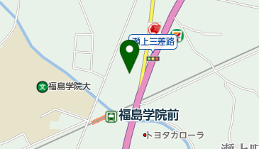 ニラク福島瀬上店の地図画像