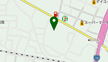 ニラク福島笹木野店の地図画像