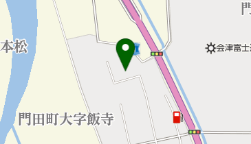 ダイナム会津若松店の地図画像