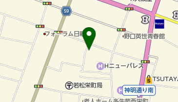 ダイエー中町店の地図画像