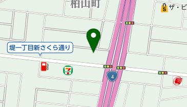 パチンコアラジンの地図画像