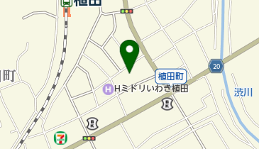 つばめホール植田店の地図画像