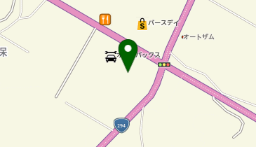 ダイナム白河店の地図画像