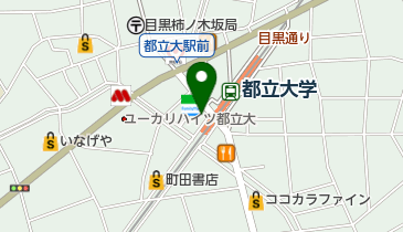 ヒノマルパチンコ都立大店の地図画像