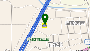 ダイエー白河店の地図画像