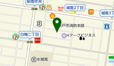 キコーナ水戸駅南店の地図画像