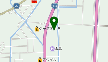 ZENT常陸太田店の地図画像