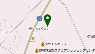 MGM友部店の地図画像