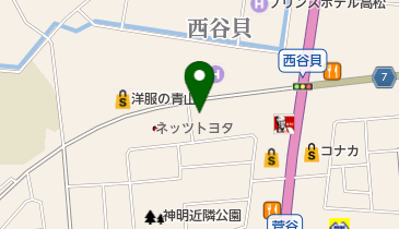 レイトスロットステージ筑西の地図画像