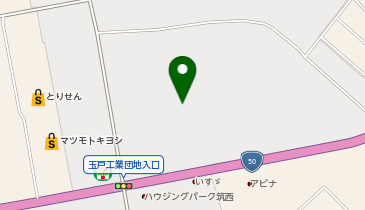 アイランド筑西店の地図画像