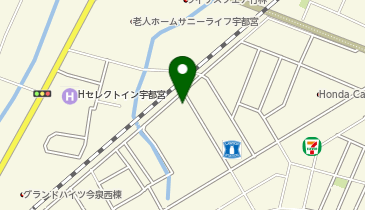 有楽会館今泉店の地図画像