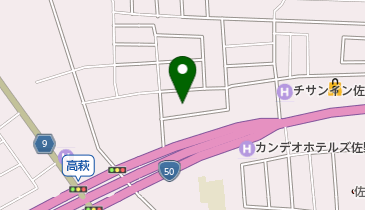 ダイエー佐野店の地図画像