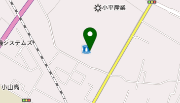 スーパーライブガーデン小山喜沢店の地図画像