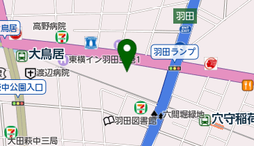 グラン羽田店の地図画像