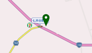 ZENT益子店の地図画像