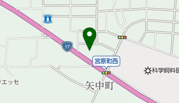 スクェアーの地図画像