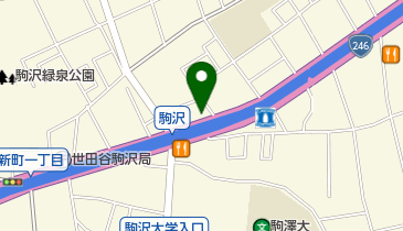 ヒノマルパチンコ駒沢店の地図画像