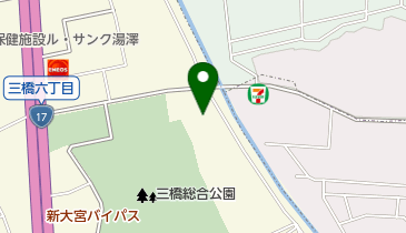 ウイングキャッスルの地図画像