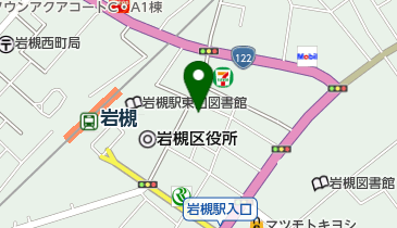 パーラーサンケイの地図画像