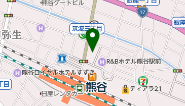 アスカ熊谷駅前店の地図画像