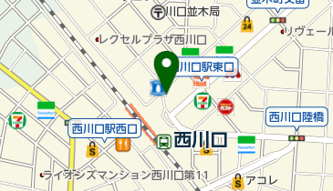 ウイングエース西川口店の地図画像