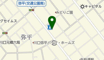 ジャラン川口弥平店の地図画像
