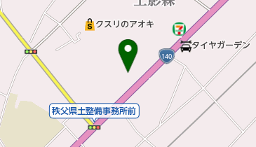 パチンコニューあさひの地図画像