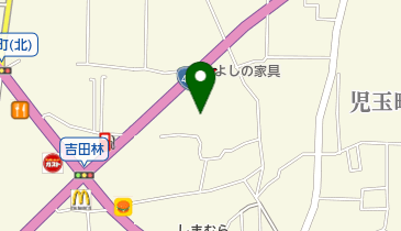 ダイナム児玉店の地図画像