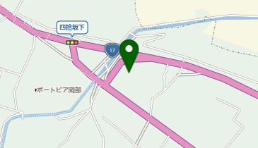 サンクラウン岡部店の地図画像