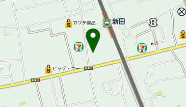 ピーアーク新田の地図画像