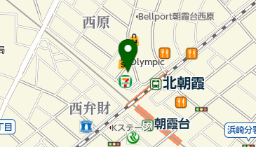 ガーデン北朝霞の地図画像