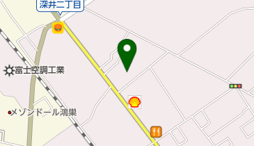ニラク北本深井店の地図画像